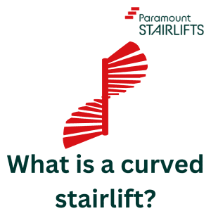 What is a curved stairlift